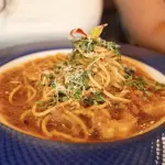 Spaguetti di Camarón y Pomodoro