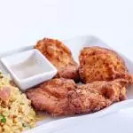 M14-Chicharron de pollo + Chaufa
