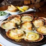 Ostiones a la parmesana