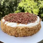Mostachón de tocino y maple
