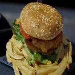 Hamburguesa Doble Sin Papas