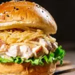Chopped Chicken Sandwich