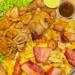 Pernil + Fritas