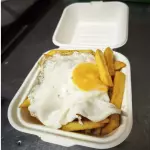 Papas Frita c/1Huevo Frito Indiv.