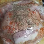 Frango desossado recheio misto