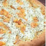 PIZZA CAMARÃO COM CREAN CHESSE
