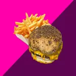 Burger Cheddar con Fritas