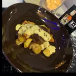 Filete a la pimienta verde