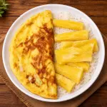 Omelete de Presunto e Queijo