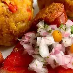 Tacacho con cecina