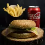 x burguer  + Fritas + Lata