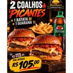 2 Coalhos, 1 Batata M, guaraná 1L