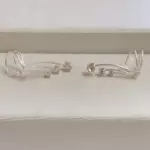Earcuff 3 Líneas Circon