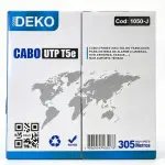 CABO DE REDE DEKO UTP 305M 1050-J