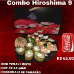 COMBO HIROSHIMA 9 + REFRI EM LATA