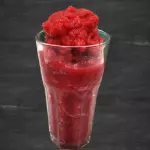 smoothie de frutos rojos base agua