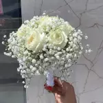 Mini ramalhete civil 6  rosas