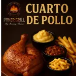 1/4 Pollo ahumado