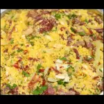 CUSCUZ MEXIDO CARNE SECA