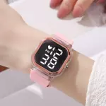 Reloj electrónico minimalista
