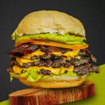 Guacamole Burger Simple