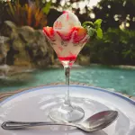 Surpresa de frutas na taça - 200g
