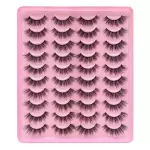 20 Pares False Eyelashes Natural