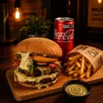 Space ship + batata 🚀🍔🍟🥤