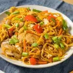 Yakisoba com frango