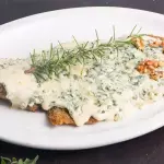 Milanesa roquefort
