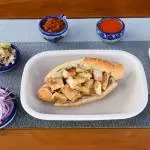 Torta ahogada de pechuga de pollo