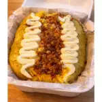 Frango especial bacon + batata palha