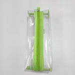 Estojo plástico transparente