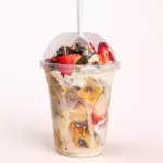 Waffle cuchareable