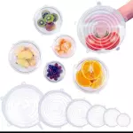 Set de 6 tapas de silicona