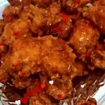 Tiras de Frango + Mel e pimenta