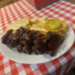 Costillas a la bbq