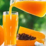 Jugo de papaya