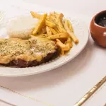 Bife a parmegiana