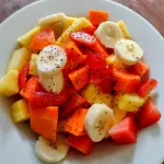 PLATO DE FRUTAS PICADAS