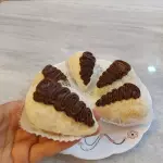 coxinha de morango - ninho com avelã