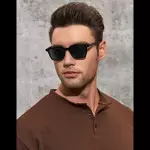 Lentes de moda de marco geométrico