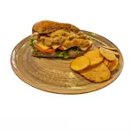 Sandwich de pollo Stroganoff