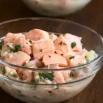 Ceviche Salmao  300 Gramas