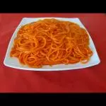 Espagueti  Con  Pollo - Camarón