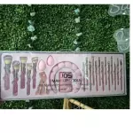 Kit de brochas maquillaje brillos