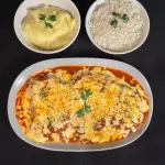 Filé a parmegiana(02 pessoas)