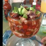 Cóctel de pulpo