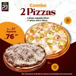 COMBO 6 = 2 PIZZAS ESPECIAIS
