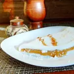 Tapioca Doce de leite com coco